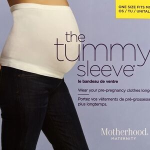 Motherhood Maternity Black Tummy Sleeve